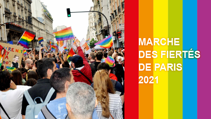 Marche des fiertés Paris 2021